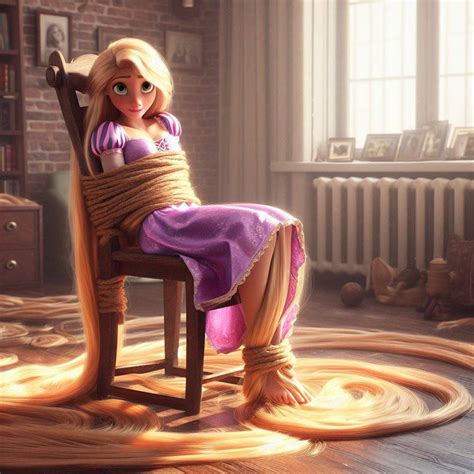 rapunzel bondage|Rapunzel tied up (SanePersonArt) : r/rule34disney